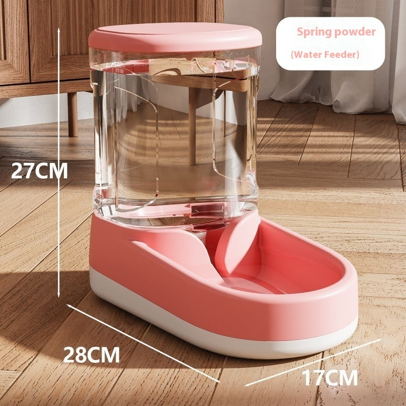 Fuente de agua más comedero automático para mascotas