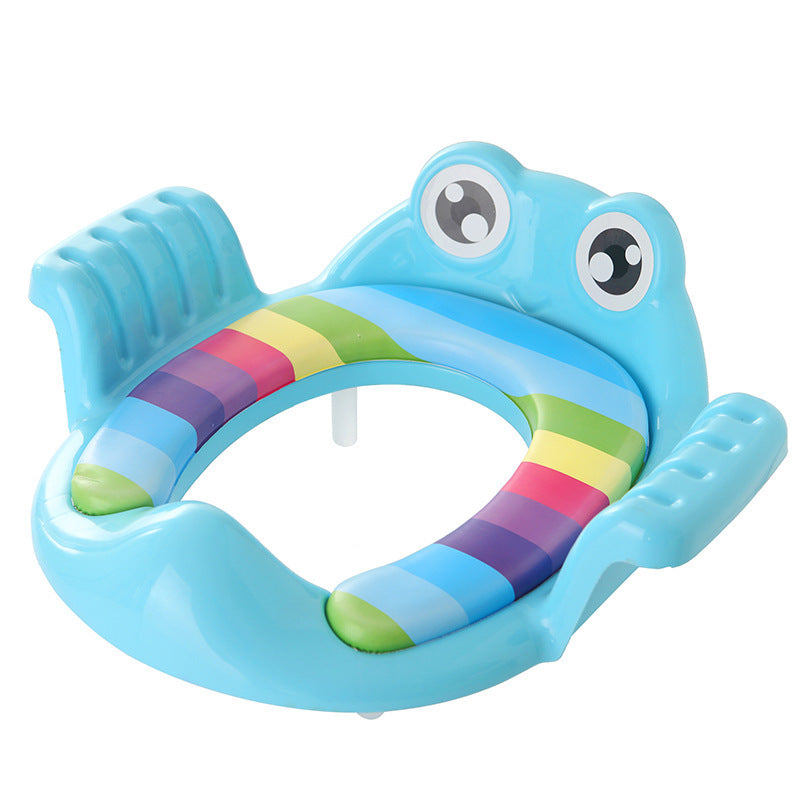 Asiento de inodoro para bebés y niños.
