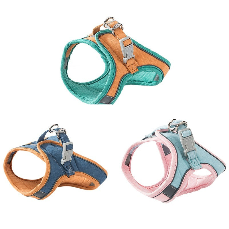 Correa de pecho con cuerda de tracción para gatos para evitar que se suelten. Correa para gatos.