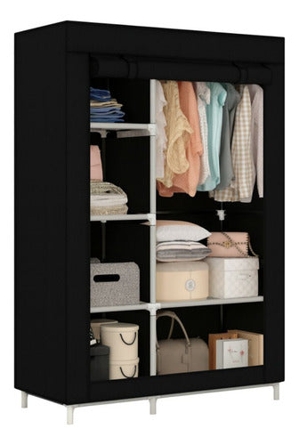 Armario Organizador De Ropa Desarmable Perchero Zapatero