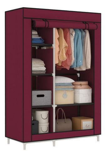 Armario Organizador De Ropa Desarmable Perchero Zapatero