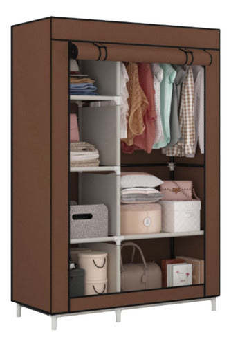 Armario Organizador De Ropa Desarmable Perchero Zapatero