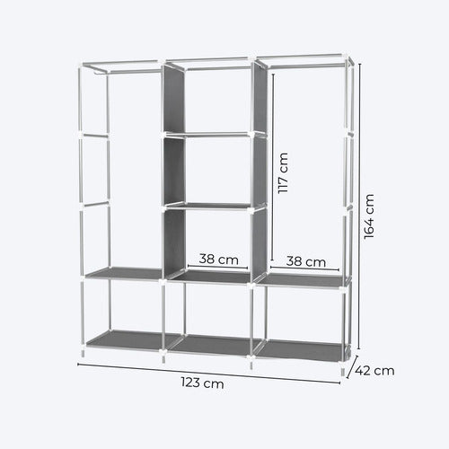 Armario Portátil Organizador De Ropa Guardarropa Placard