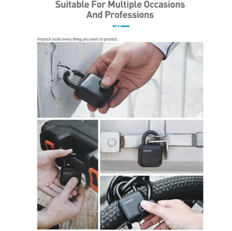 Candado de huella dactilar L3 resistente al agua Smart Lock