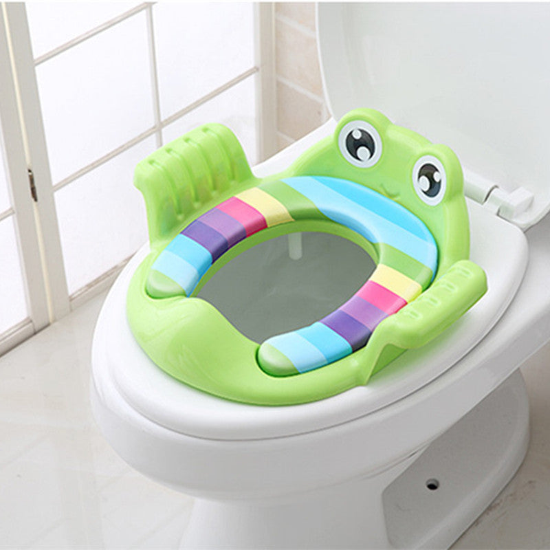 Asiento de inodoro para bebés y niños.