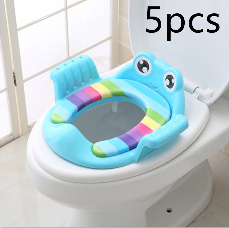 Asiento de inodoro para bebés y niños.