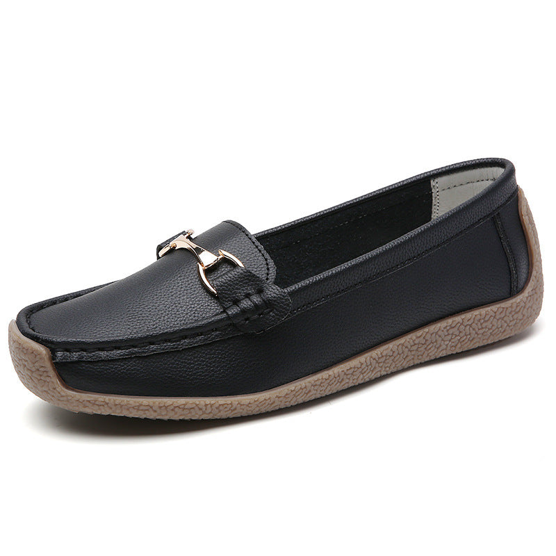 Zapatos de cuña cómodos y antideslizantes para mujer.