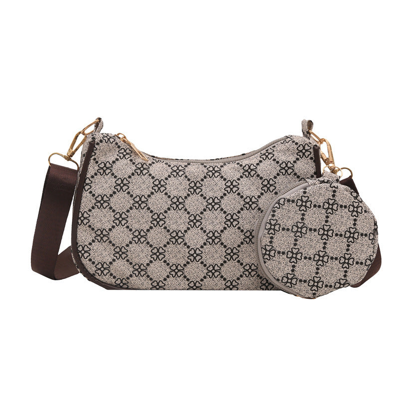 Bolso bandolera retro de moda para tiempo libre