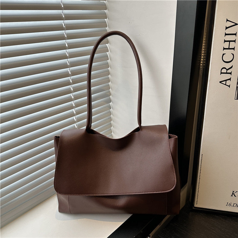 Bolso de mano de gran capacidad, portátil, para uso diario, de hombro extragrande.