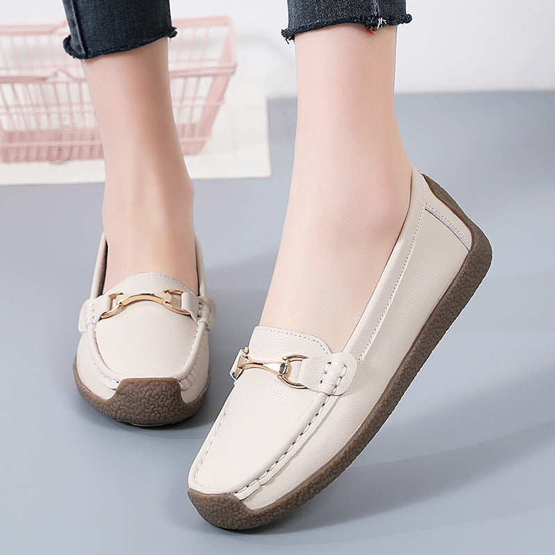 Zapatos de cuña cómodos y antideslizantes para mujer.