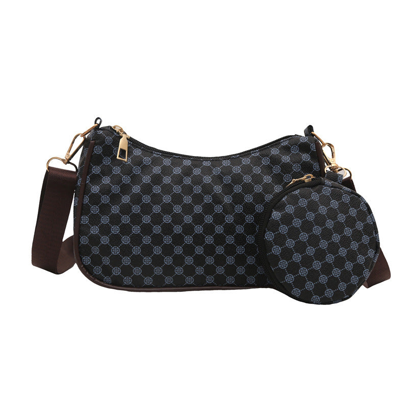 Bolso bandolera retro de moda para tiempo libre