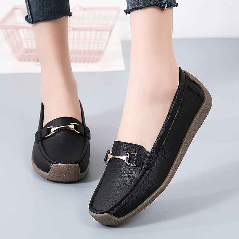 Zapatos de cuña cómodos y antideslizantes para mujer.