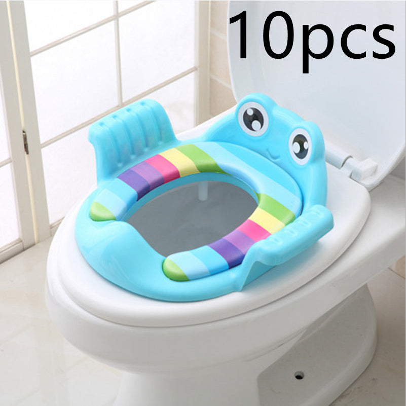 Asiento de inodoro para bebés y niños.