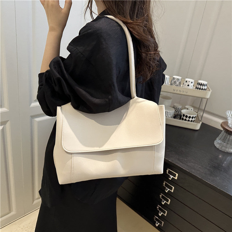 Bolso de mano de gran capacidad, portátil, para uso diario, de hombro extragrande.