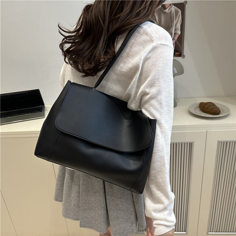 Bolso de mano de gran capacidad, portátil, para uso diario, de hombro extragrande.