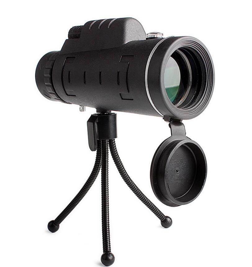 Telescopio monocular con zoom y brújula. Compatible con Apple