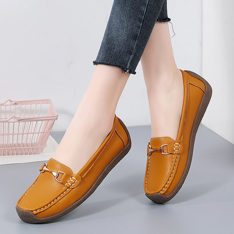 Zapatos de cuña cómodos y antideslizantes para mujer.