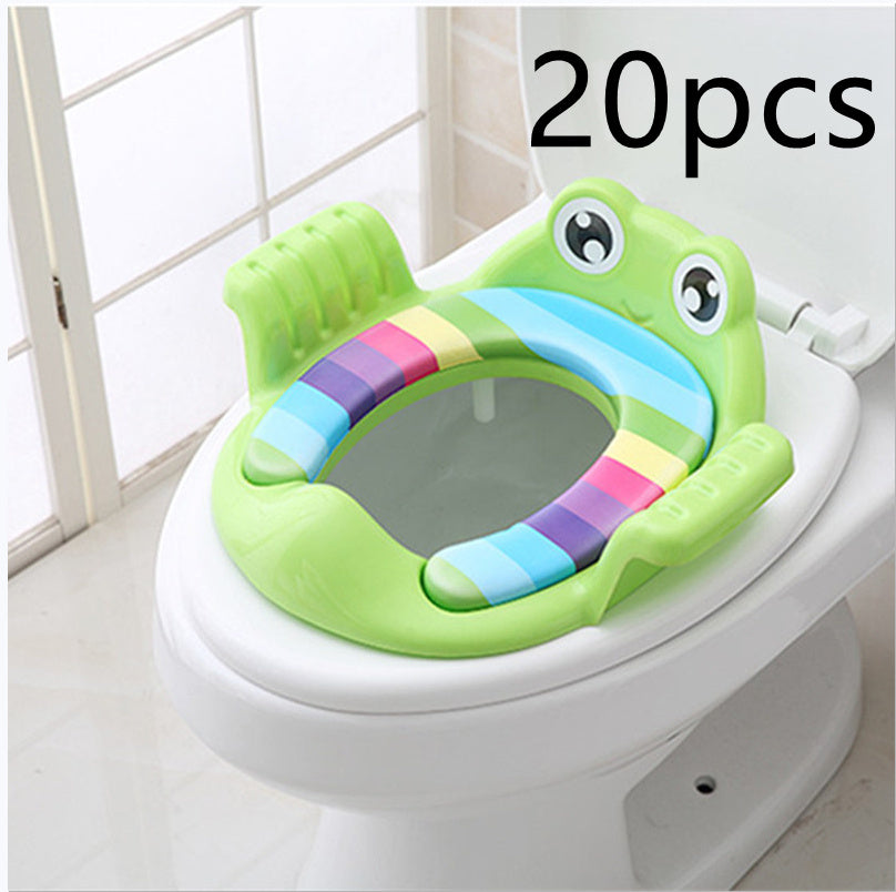 Asiento de inodoro para bebés y niños.