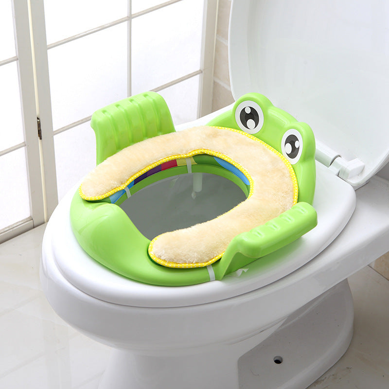 Asiento de inodoro para bebés y niños.