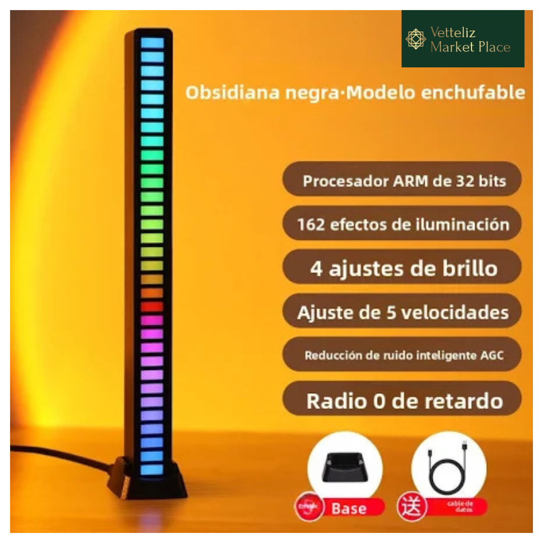 Lámpara RGB con Control de Voz