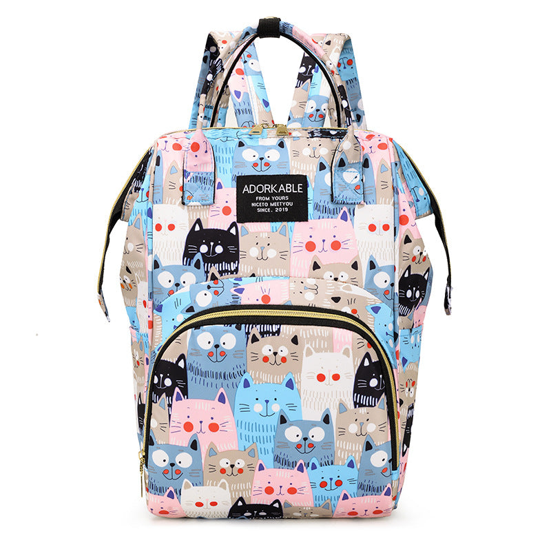 Bolsos para mamás de gran capacidad de nailon informales
