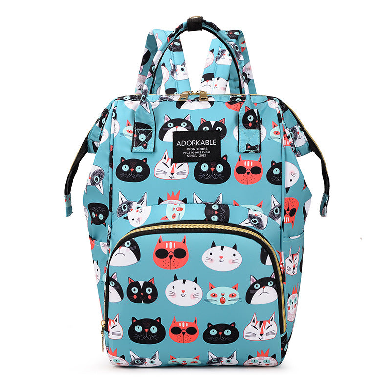Bolsos para mamás de gran capacidad de nailon informales