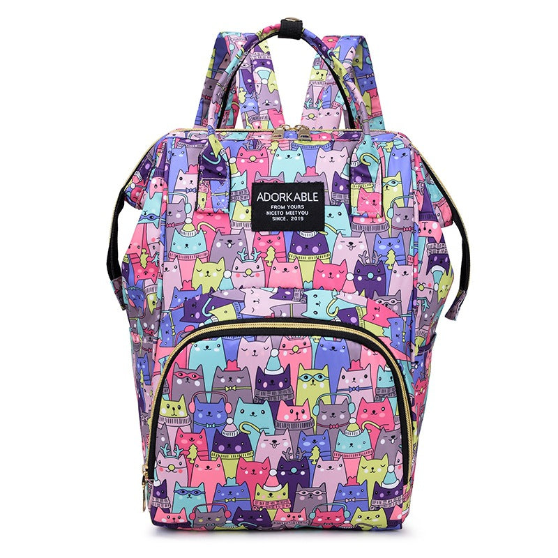 Bolsos para mamás de gran capacidad de nailon informales