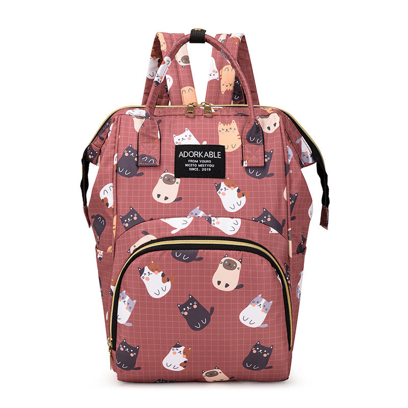 Bolsos para mamás de gran capacidad de nailon informales