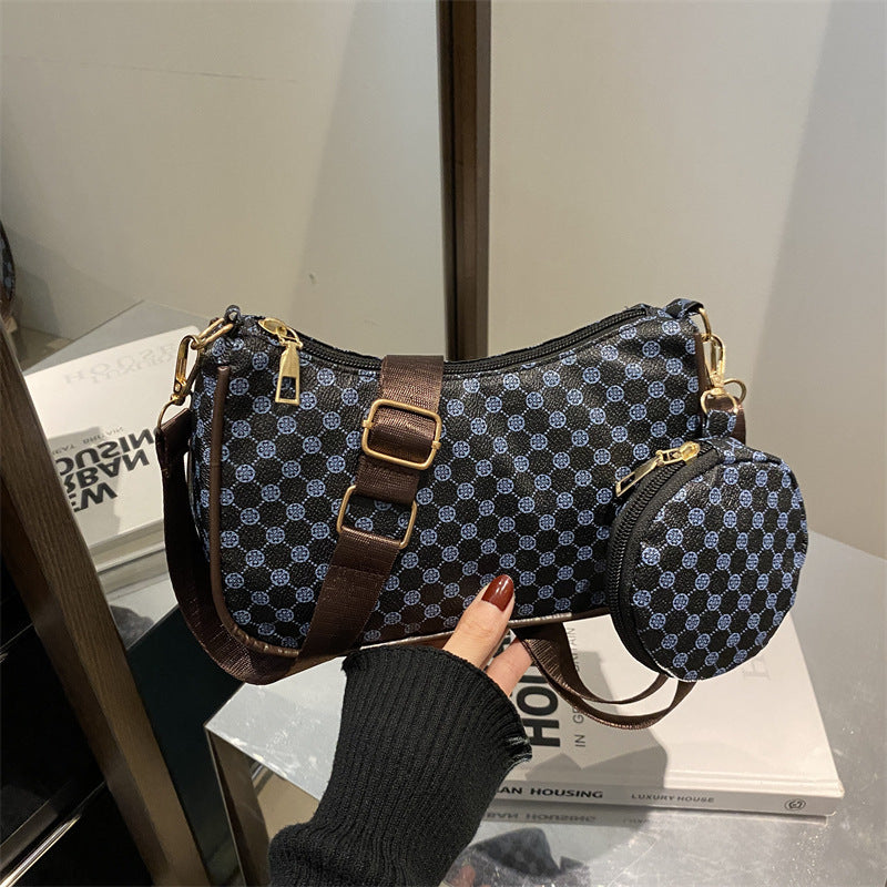 Bolso bandolera retro de moda para tiempo libre