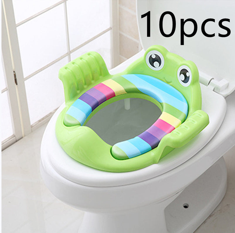 Asiento de inodoro para bebés y niños.