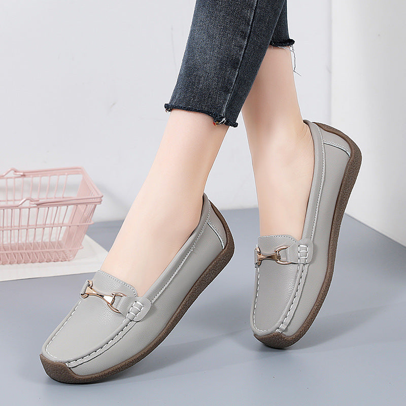 Zapatos de cuña cómodos y antideslizantes para mujer.