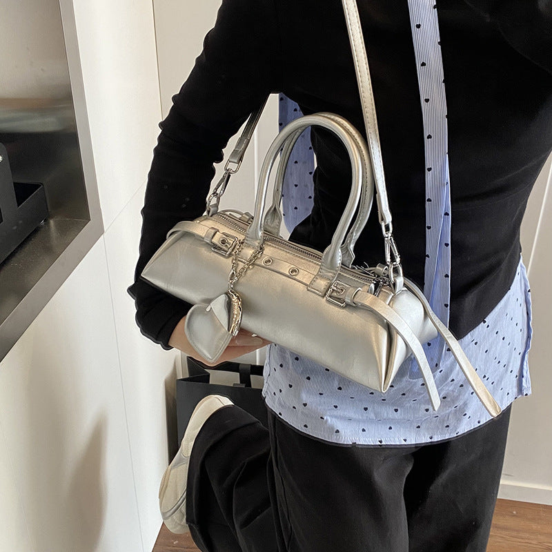 Bolso de bolos de diseño especial, bolso de hombro moderno para uso diario.