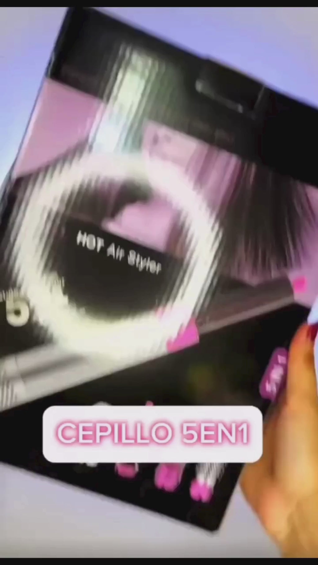 Cepillo 5 En 1 Secador/modelador